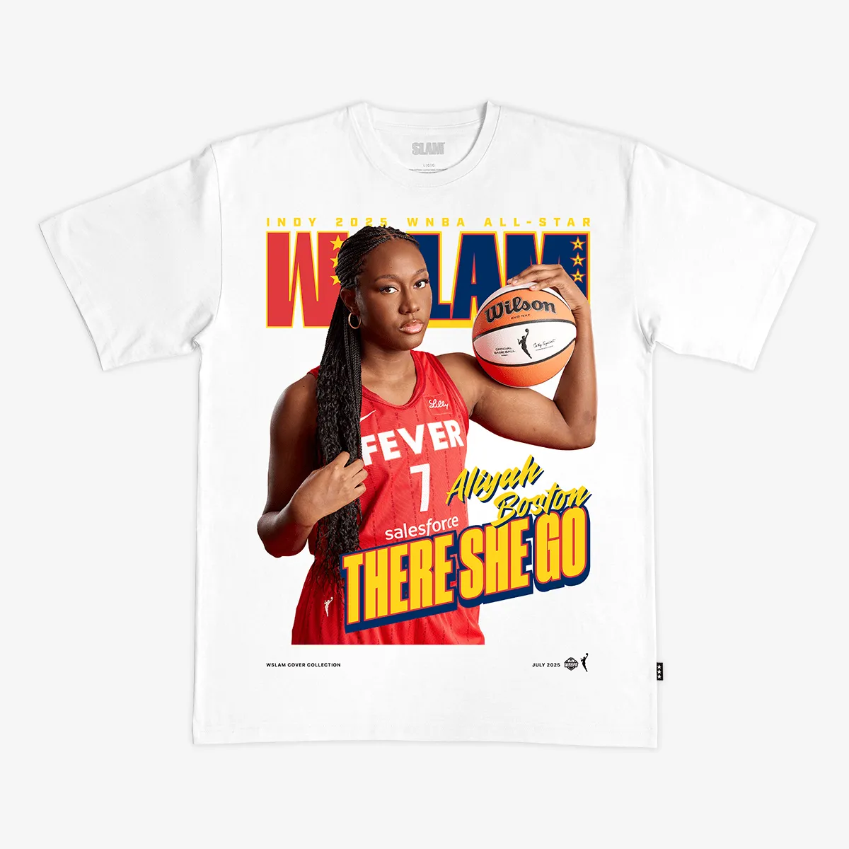 WSLAM Cover Tee - Aliyah Boston (ASW '25) sold by SLAM Goods product image thumbnail 3