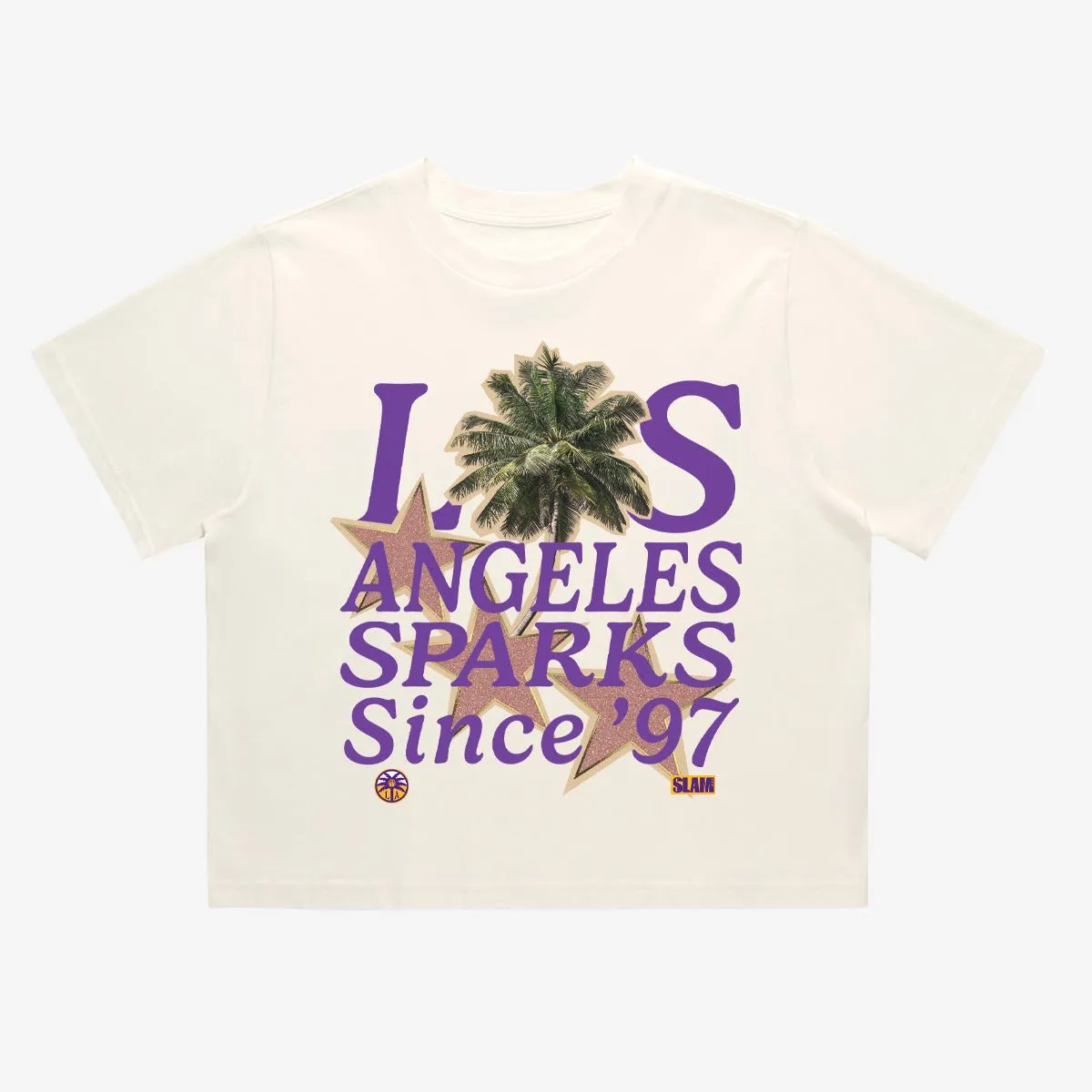 Los Angeles Sparks Since '97 Women's Crop Tee sold by SLAM Goods product image thumbnail 2