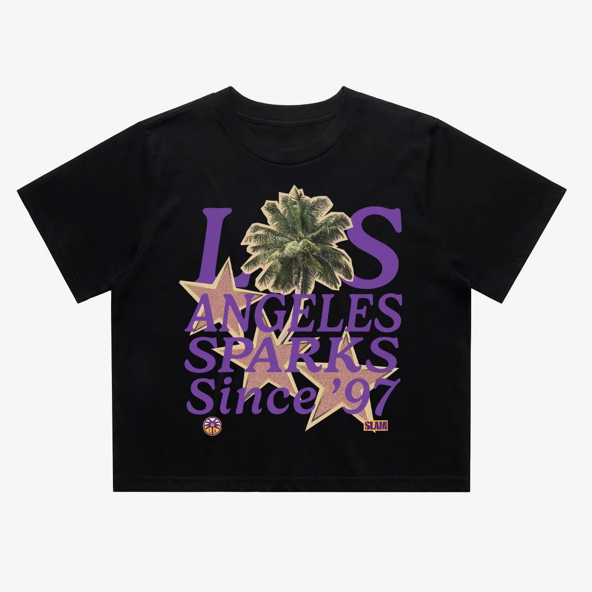 Los Angeles Sparks Since '97 Women's Crop Tee sold by SLAM Goods