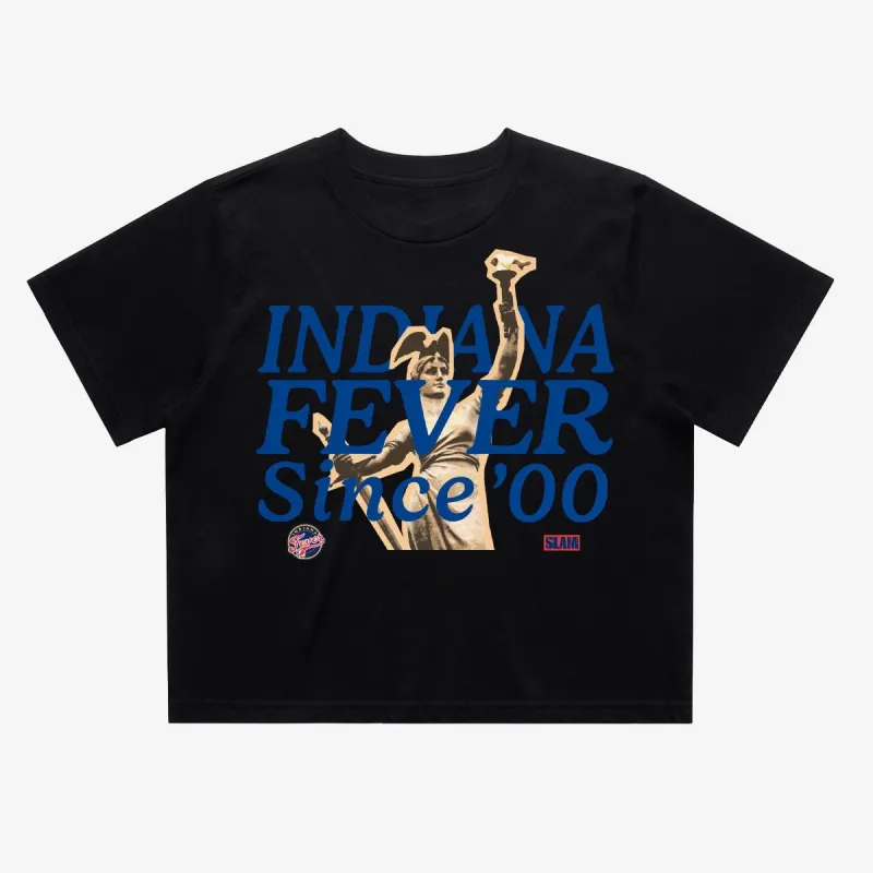 Indiana Fever Since '00 Women's Crop Tee sold by SLAM Goods