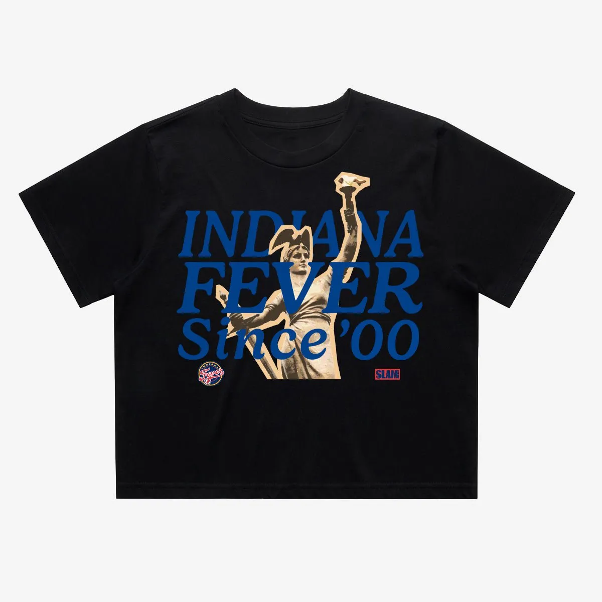 Indiana Fever Since '00 Women's Crop Tee sold by SLAM Goods