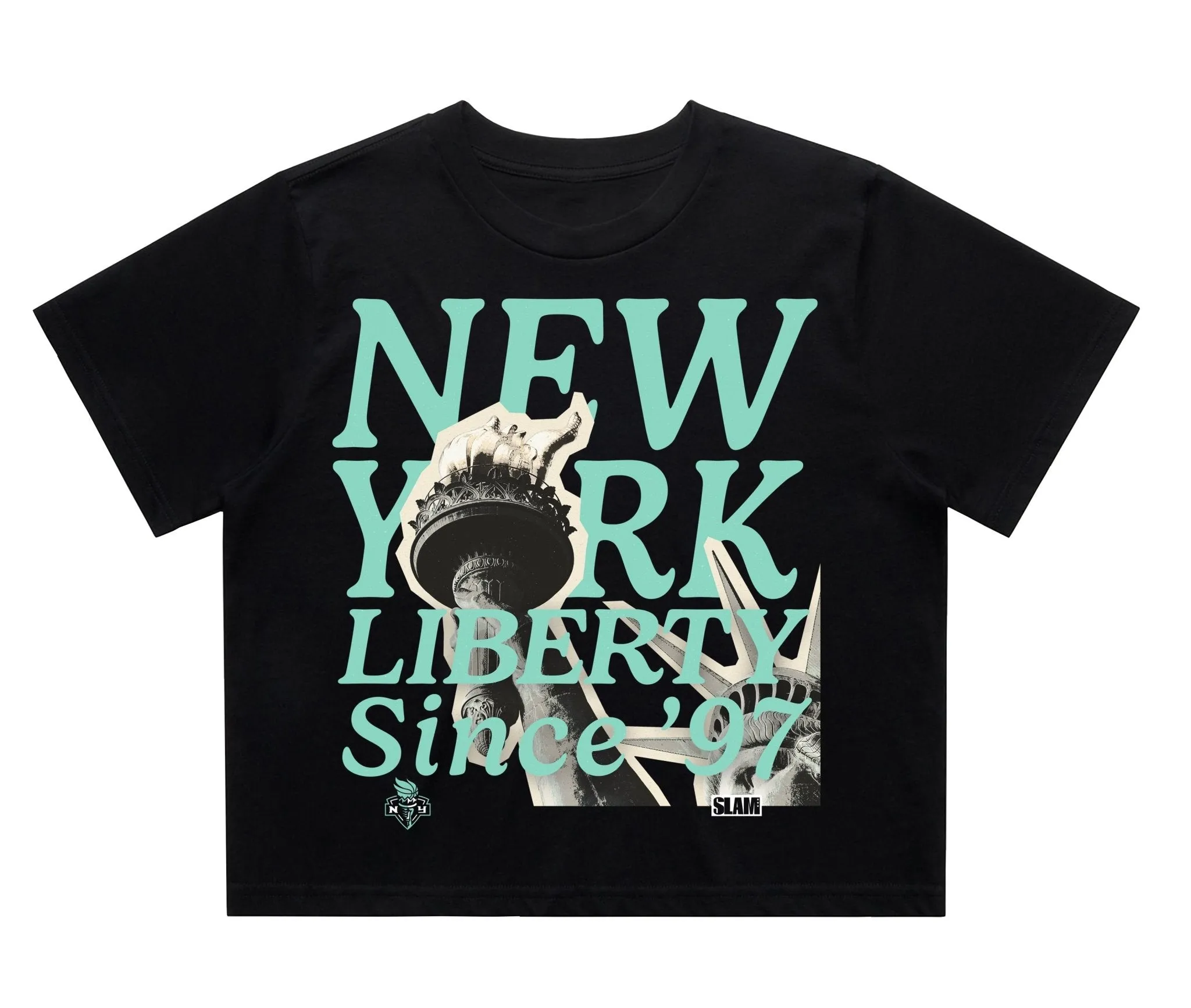 New York Liberty Since '97 Women's Crop Tee sold by SLAM Goods