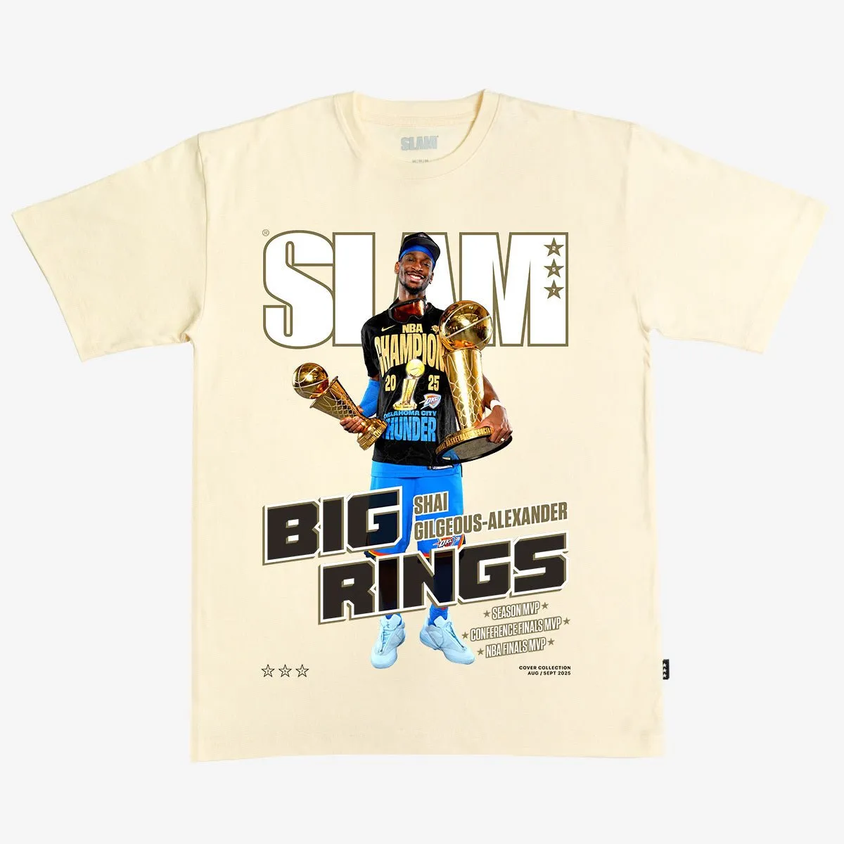 SLAM Cover Tee - Shai Gilgeous-Alexander (SLAM 257) sold by SLAM Goods product image thumbnail 2