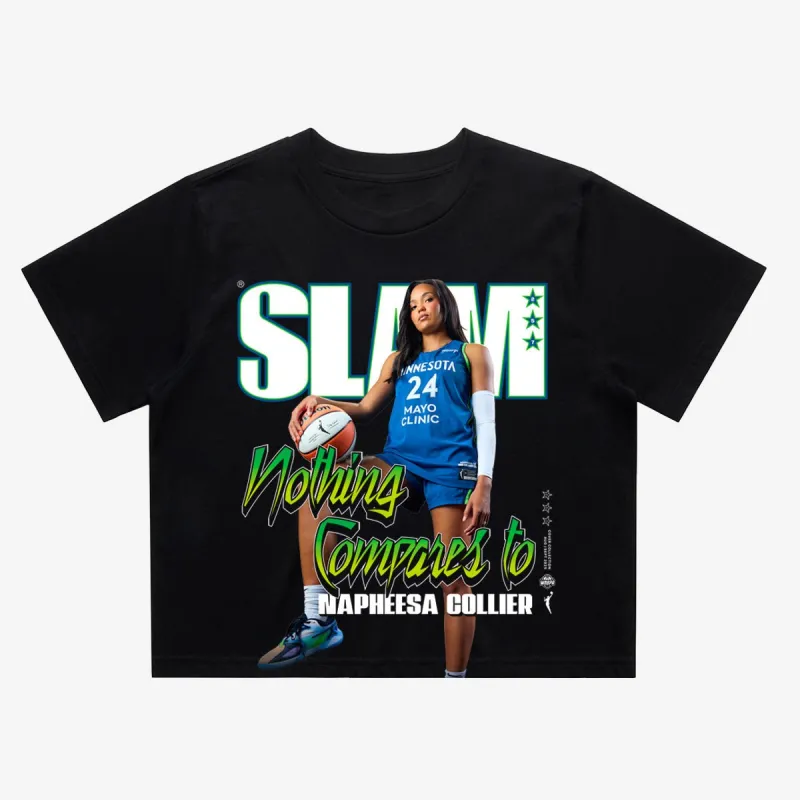 SLAM Women's Crop Cover Tee - Napheesa Collier (SLAM 257) sold by SLAM Goods
