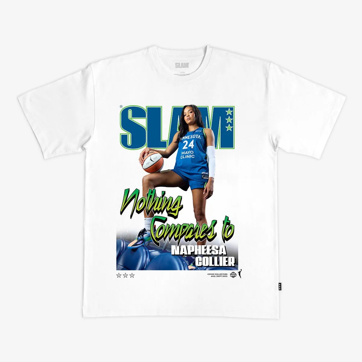 SLAM Cover Tee - Napheesa Collier (SLAM 257) sold by SLAM Goods product image thumbnail 2