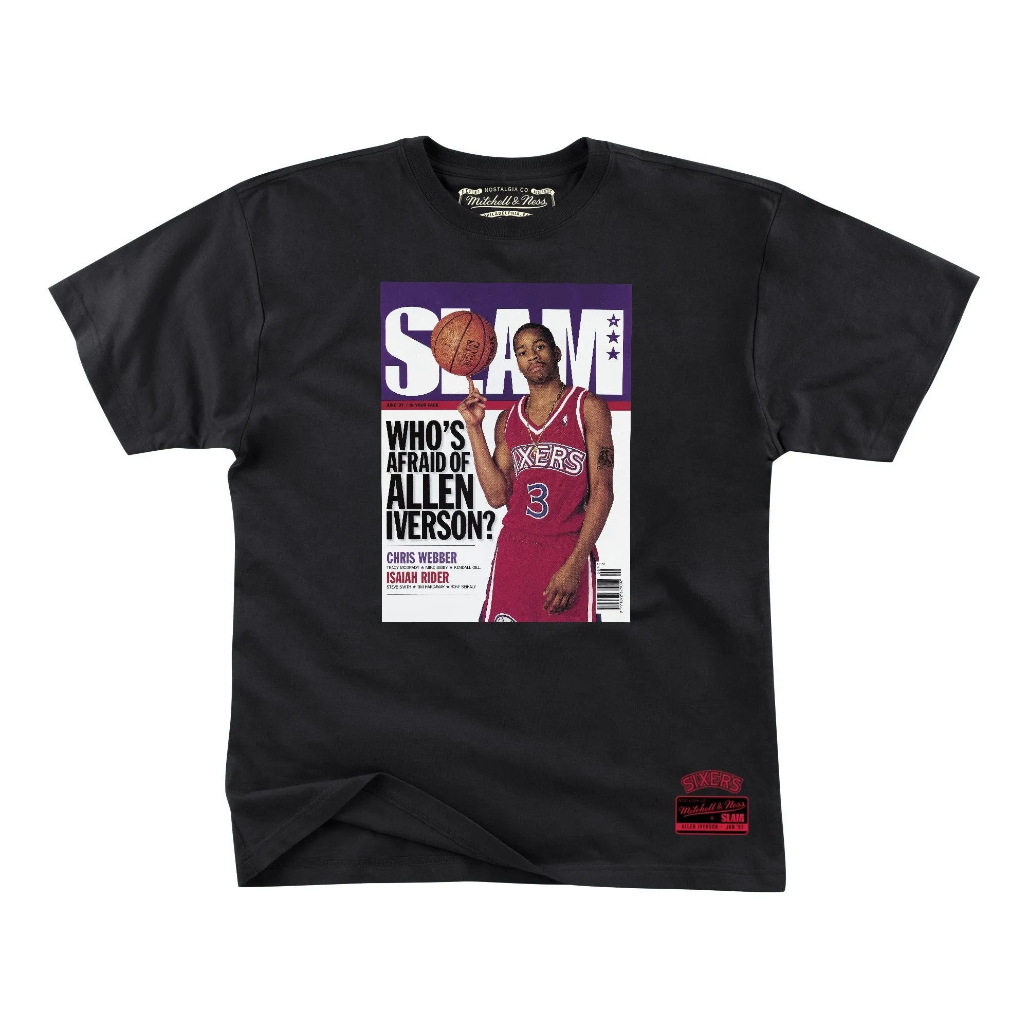 SLAM Cover Tee - Allen Iverson (SLAM 18) sold by SLAM Goods product image thumbnail 2