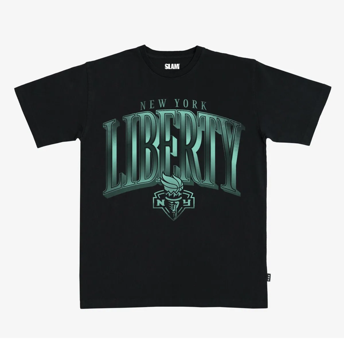 New York Liberty Gradient Heavy Tee sold by SLAM Goods