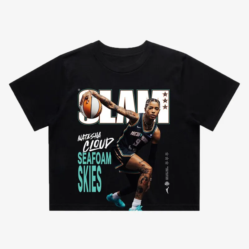 SLAM Women's Crop Cover Tee - Natasha Cloud (SLAM 256) sold by SLAM Goods