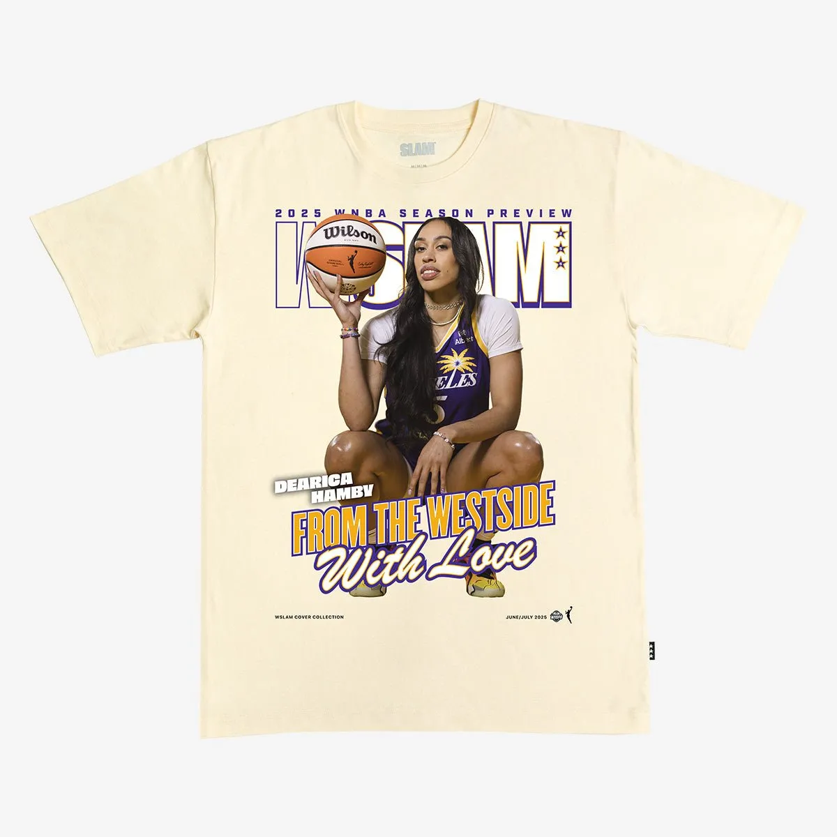 WSLAM Cover Tee - Dearica Hamby (SLAM 256) sold by SLAM Goods product image thumbnail 2