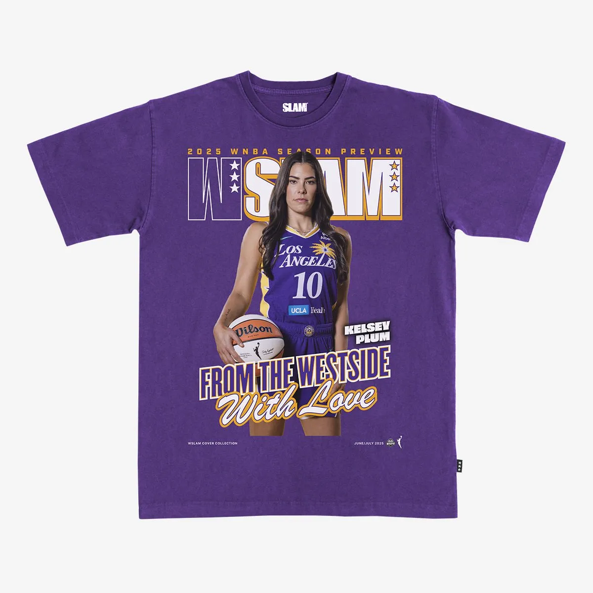WSLAM Cover Tee - Kelsey Plum (SLAM 256) sold by SLAM Goods product image thumbnail 2