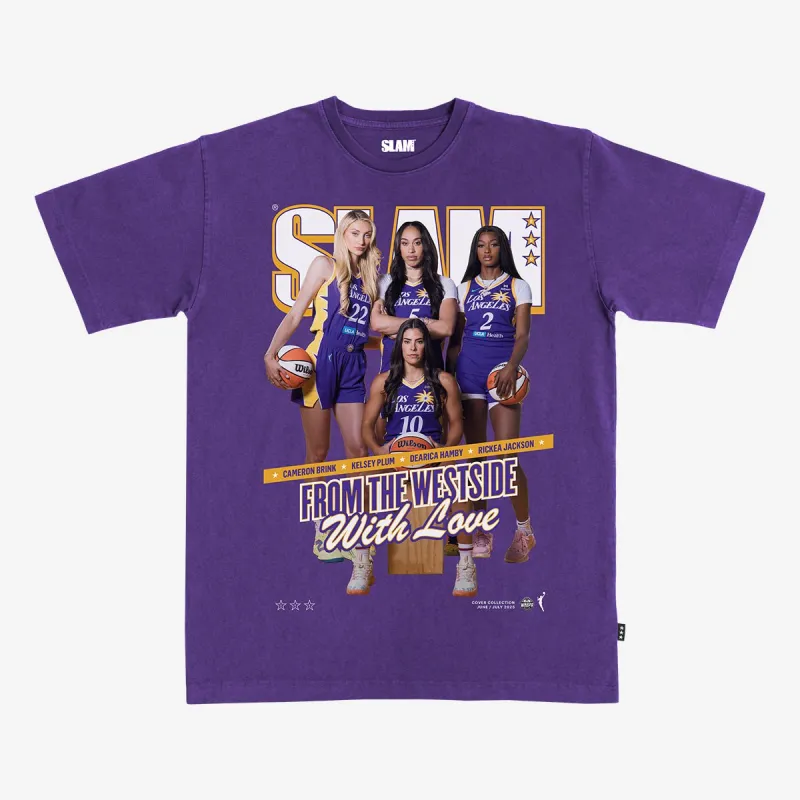 SLAM Cover Tee - Los Angeles Sparks (SLAM 256) sold by SLAM Goods