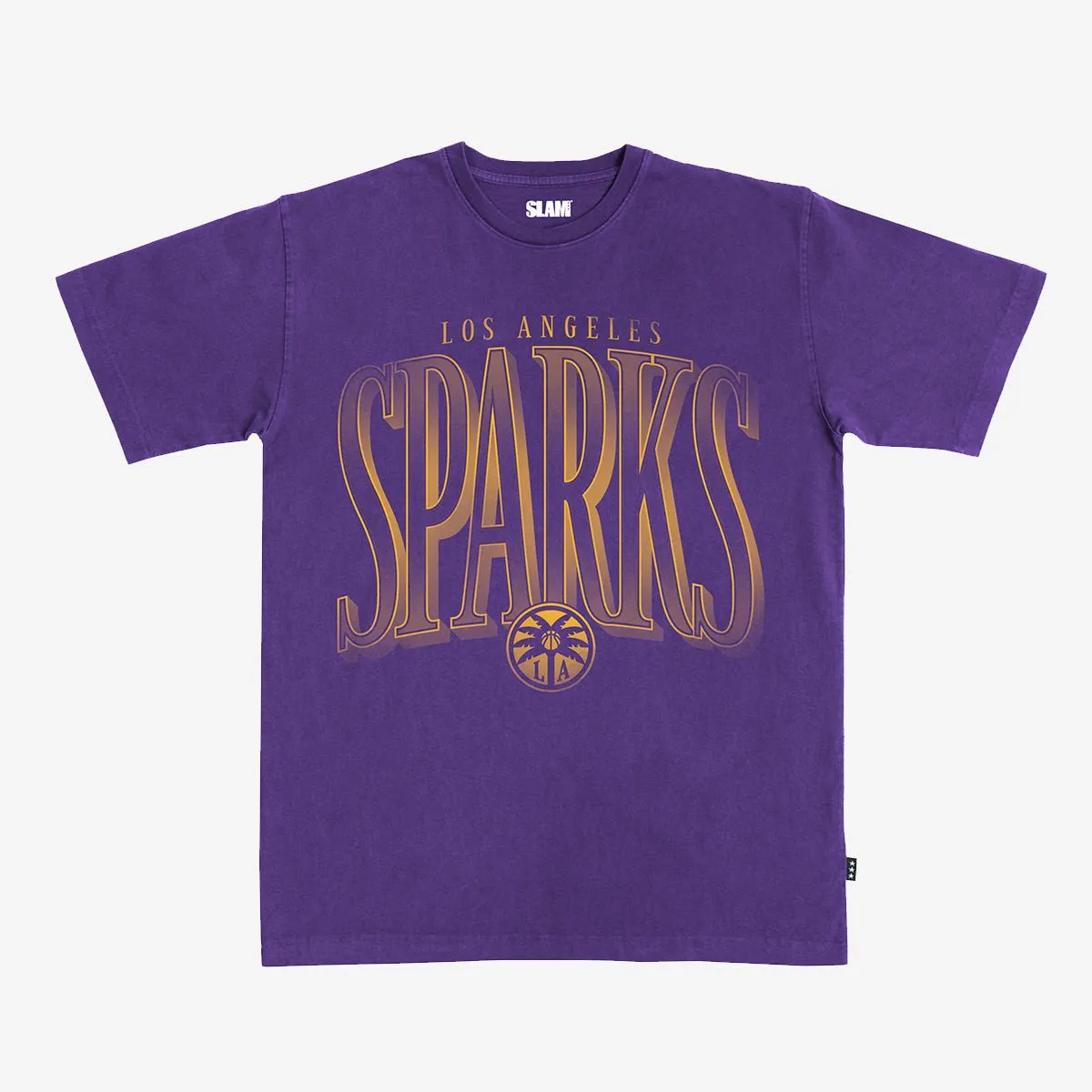 Los Angeles Sparks Gradient Heavy Tee sold by SLAM Goods