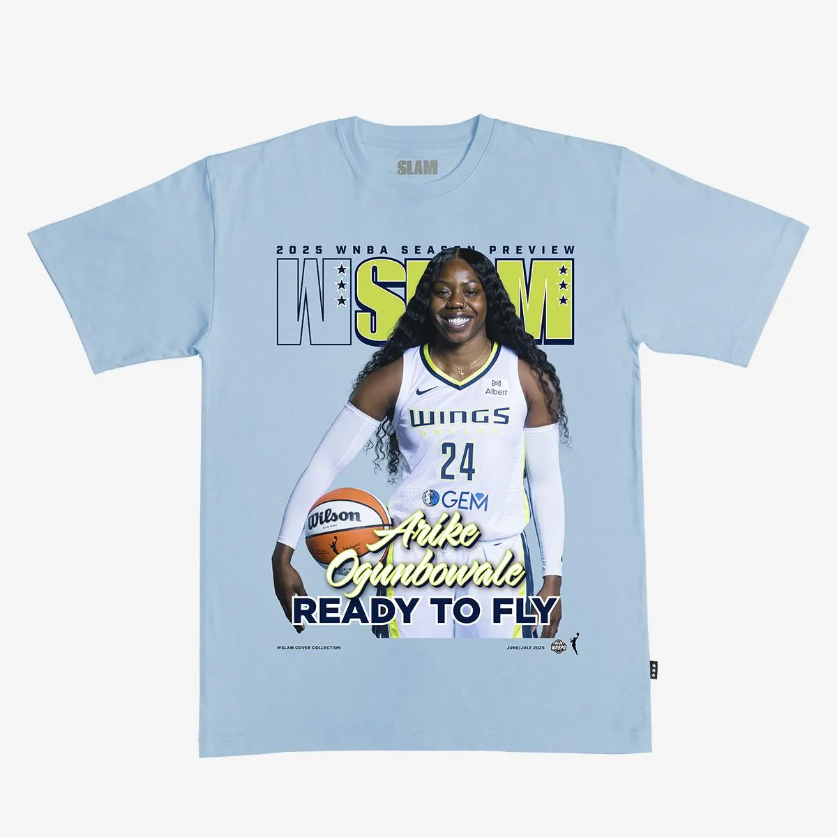 WSLAM Cover Tee - Arike Ogunbowale (SLAM 256) sold by SLAM Goods product image thumbnail 2