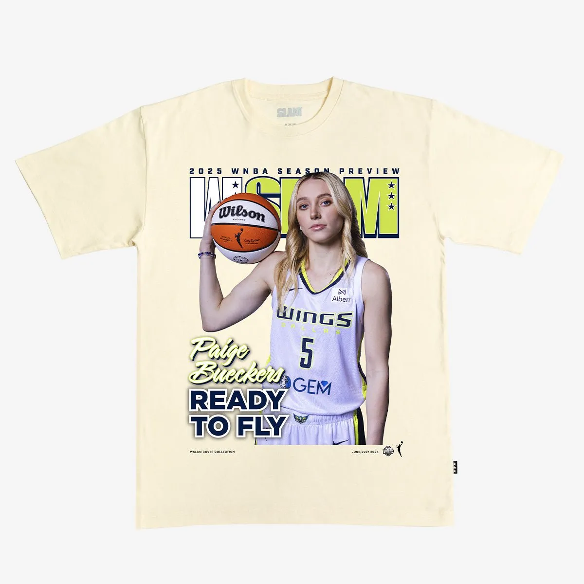 WSLAM Cover Tee - Paige Bueckers (SLAM 256) sold by SLAM Goods product image thumbnail 3