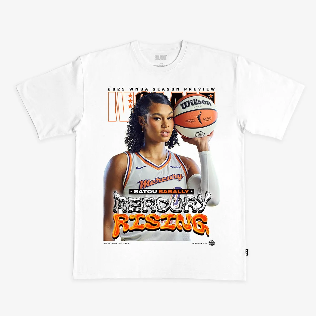 WSLAM Cover Tee - Satou Sabally (SLAM 256) sold by SLAM Goods