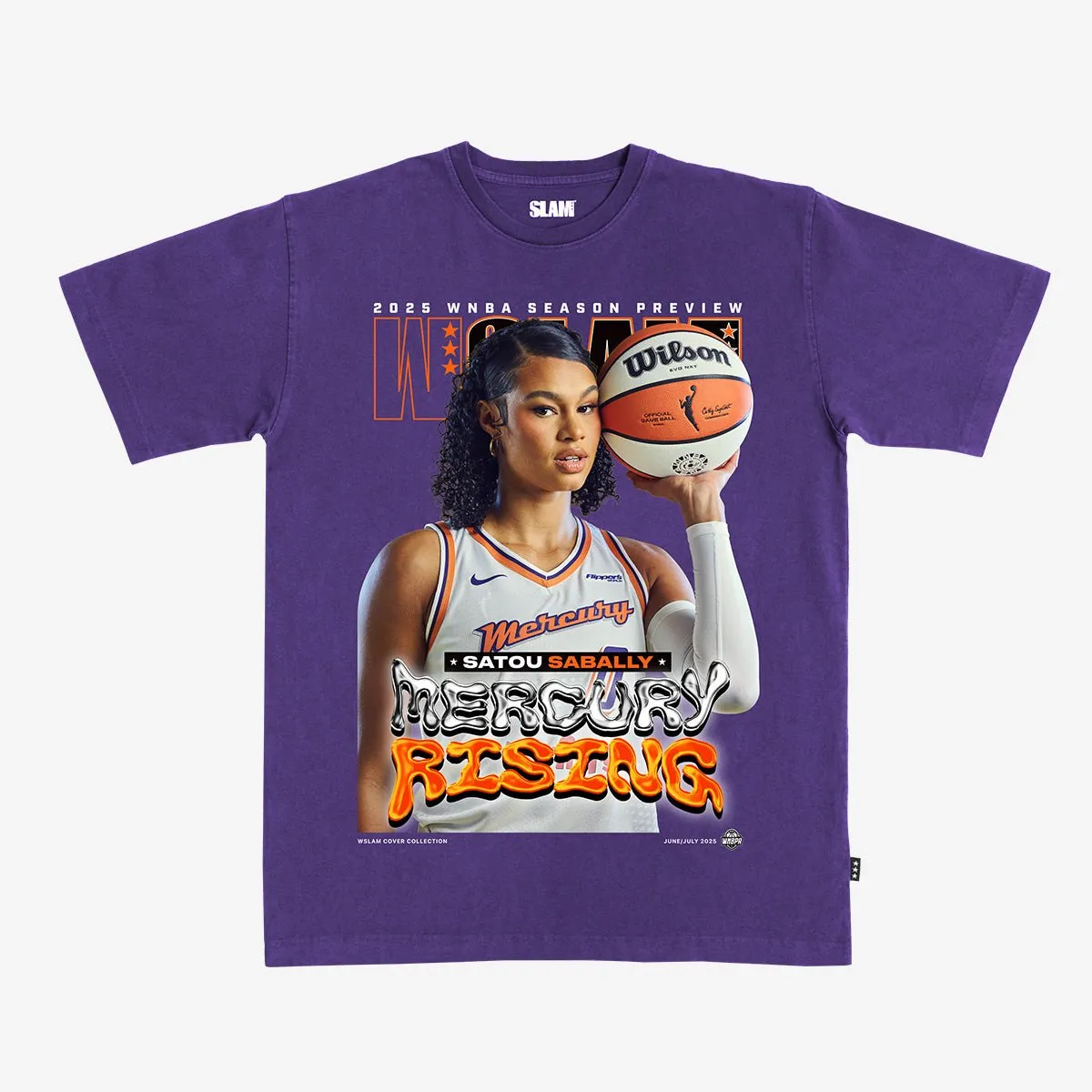 WSLAM Cover Tee - Satou Sabally (SLAM 256) sold by SLAM Goods product image thumbnail 3