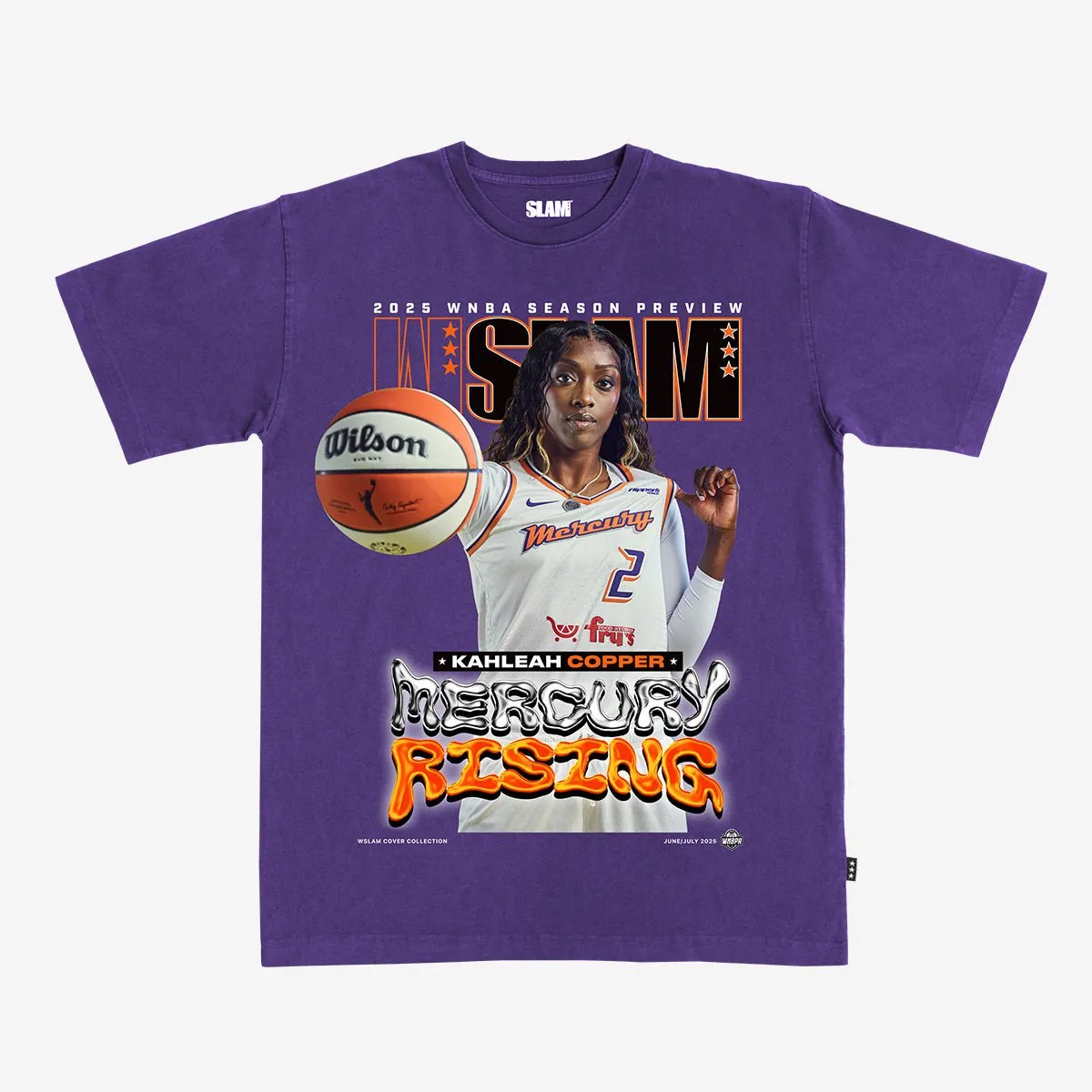 WSLAM Cover Tee - Kahleah Copper (SLAM 256) sold by SLAM Goods product image thumbnail 2