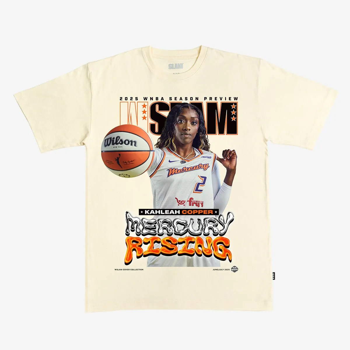 WSLAM Cover Tee - Kahleah Copper (SLAM 256) sold by SLAM Goods product image thumbnail 3
