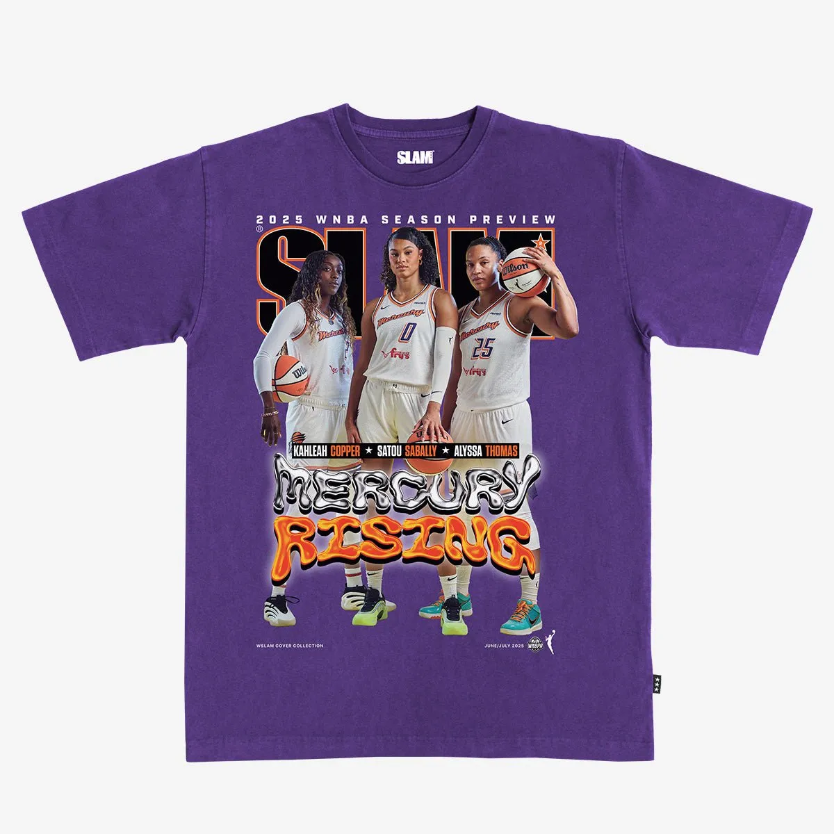 SLAM Cover Tee - Phoenix Mercury (SLAM 256) sold by SLAM Goods product image thumbnail 2