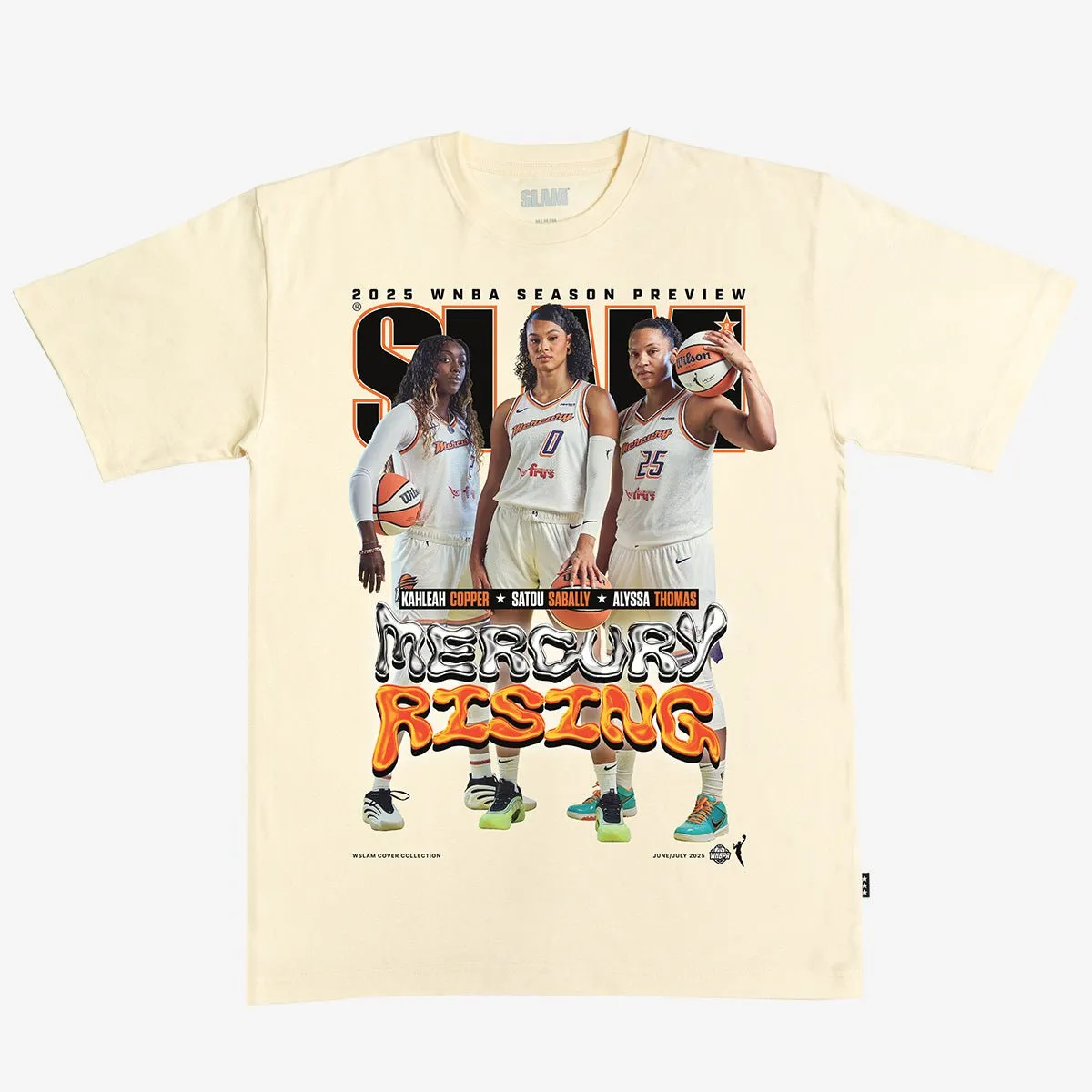 SLAM Cover Tee - Phoenix Mercury (SLAM 256) sold by SLAM Goods product image thumbnail 4