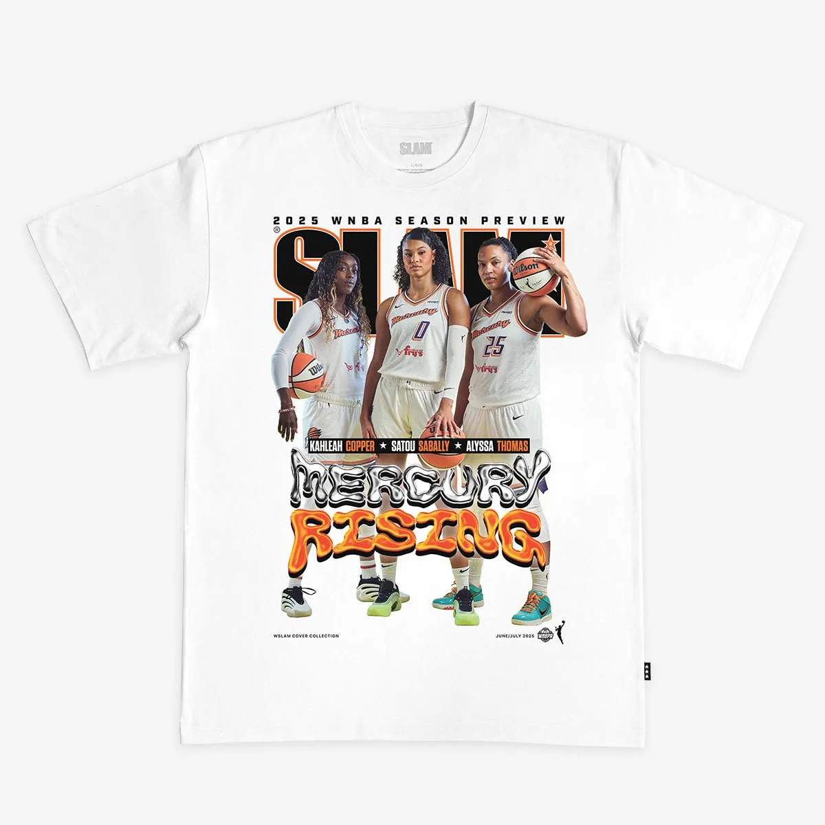 SLAM Cover Tee - Phoenix Mercury (SLAM 256) sold by SLAM Goods product image thumbnail 3