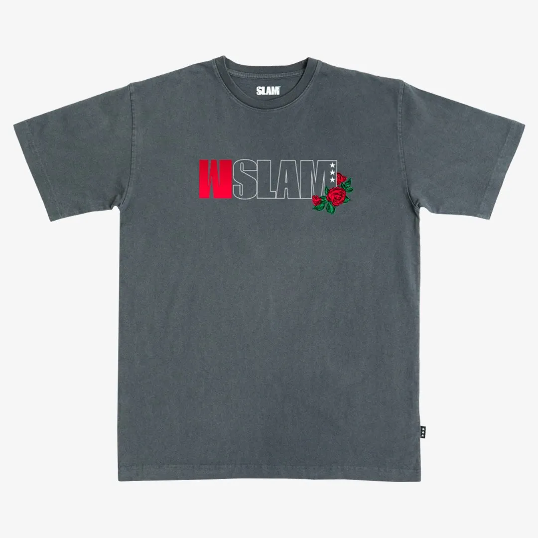 WSLAM Roses Heavy Tee sold by SLAM Goods product image thumbnail 2