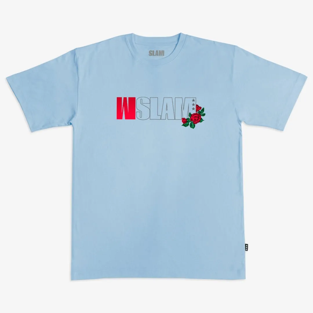 WSLAM Roses Heavy Tee sold by SLAM Goods product image thumbnail 3