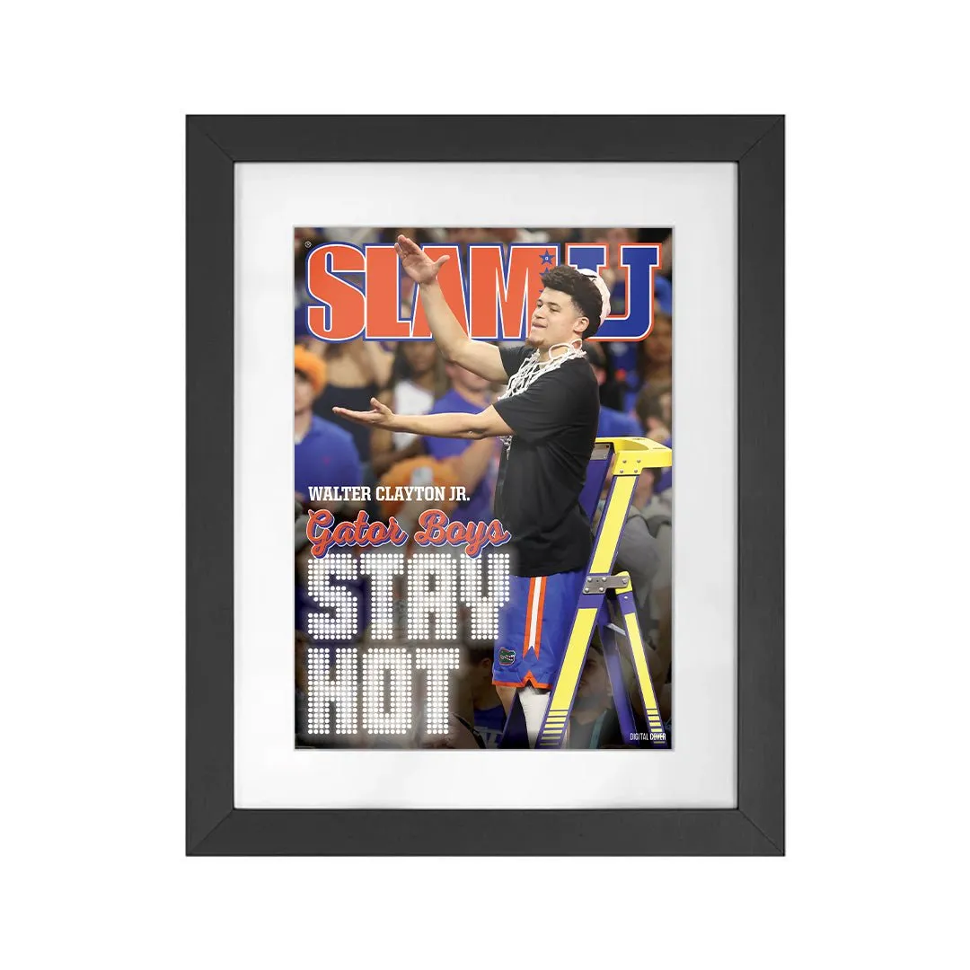 SLAM Framed Cover Print - Walter Clayton Jr. (SLAMU 9) sold by SLAM Goods