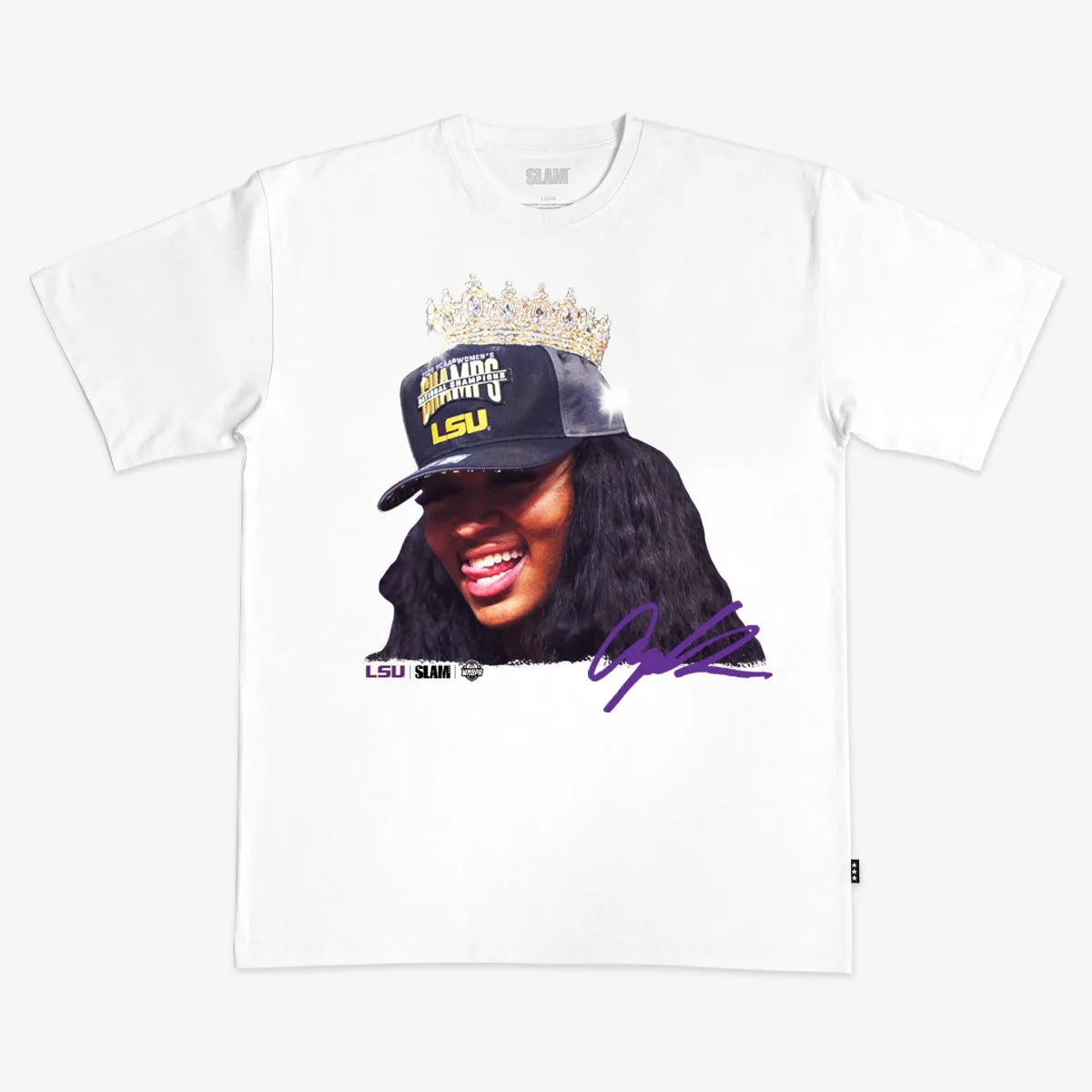 Angel Reese LSU Legend Heavy Tee sold by SLAM Goods product image thumbnail 3