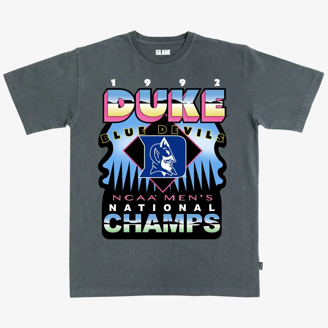 Duke '92 National Champions Heavy Tee sold by SLAM Goods
