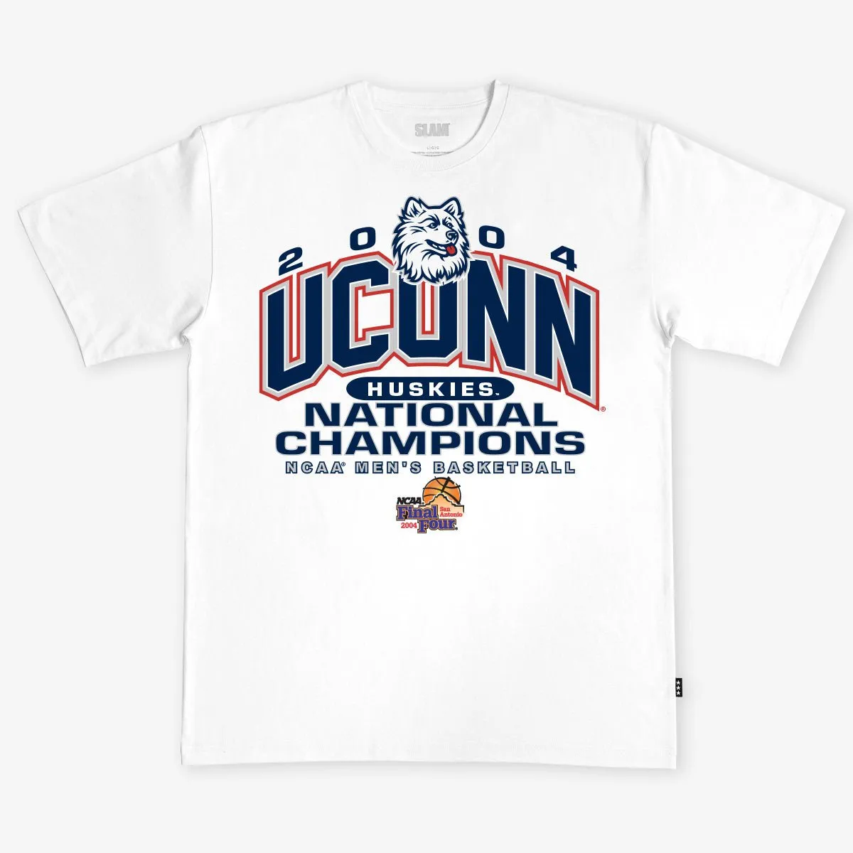 UConn '04 NCAA Champs Heavy Tee sold by SLAM Goods