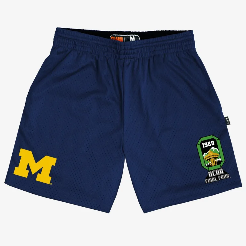 Michigan '89 Final Four Practice Shorts sold by SLAM Goods