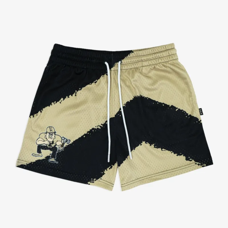 Purdue Big Stripe Fundamental Shorts sold by SLAM Goods