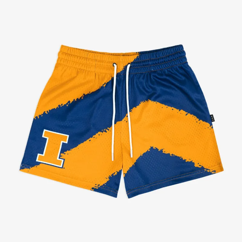 Illinois Big Stripe Fundamental Shorts sold by SLAM Goods