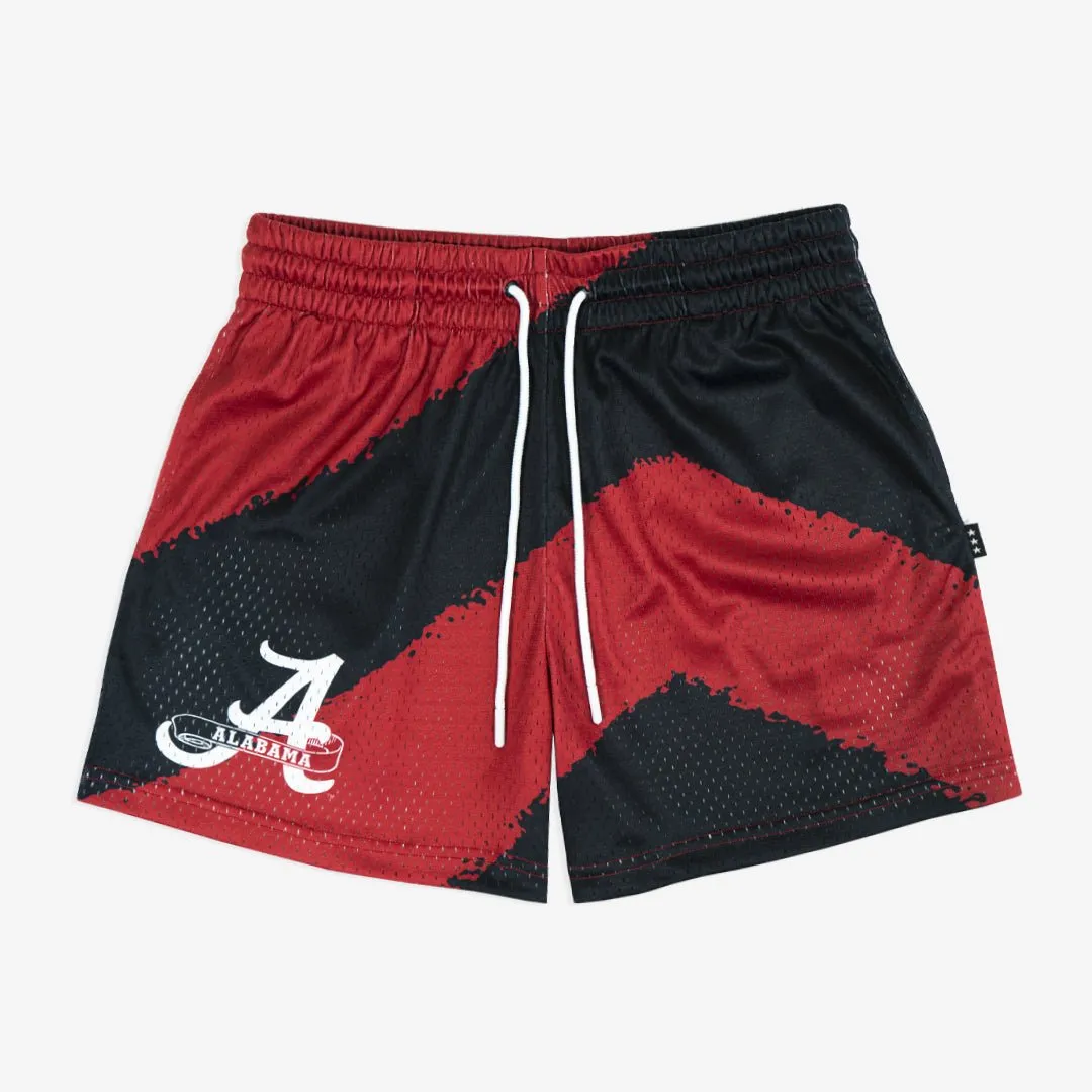 Alabama Big Stripe Fundamental Shorts sold by SLAM Goods