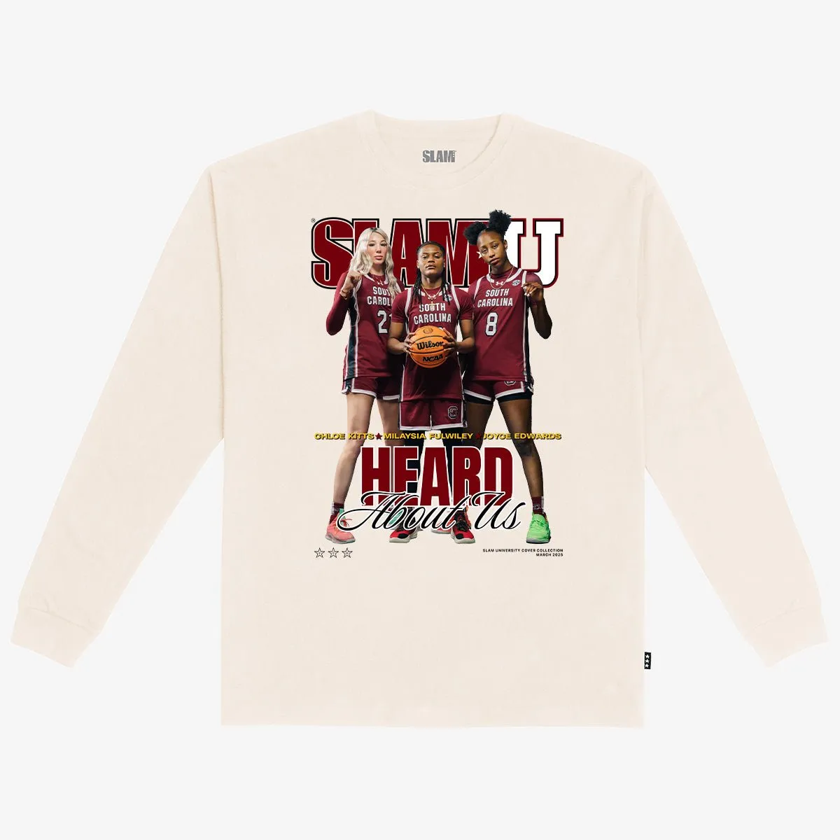 SLAM Cover L/S Tee - South Carolina (SLAMU 8) sold by SLAM Goods product image thumbnail 2