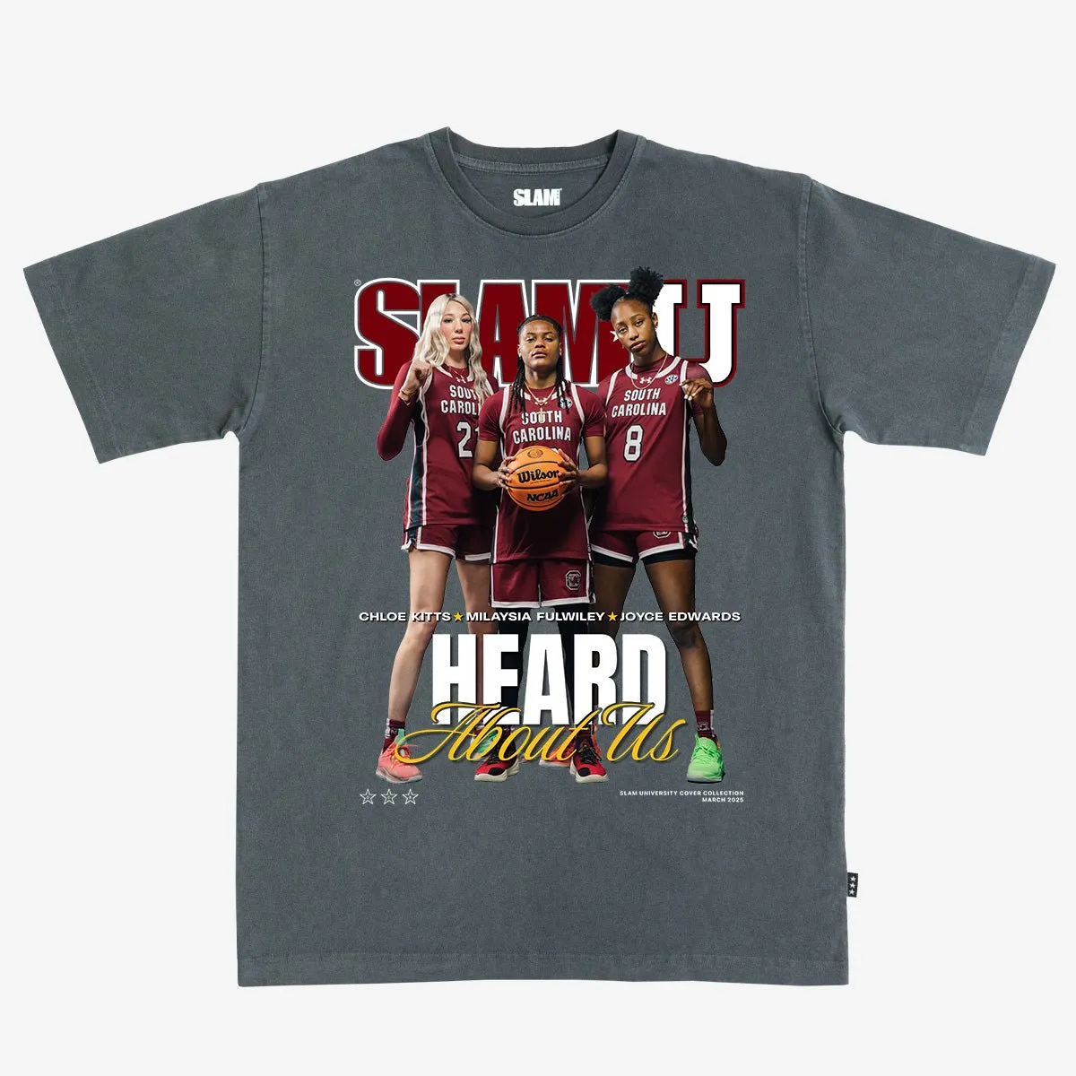 SLAM Cover Tee - South Carolina (SLAMU 8) sold by SLAM Goods product image thumbnail 2