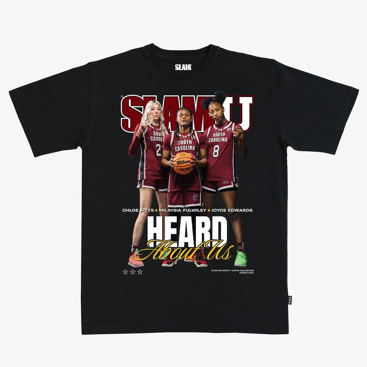 SLAM Cover Tee - South Carolina (SLAMU 8) sold by SLAM Goods product image thumbnail 3
