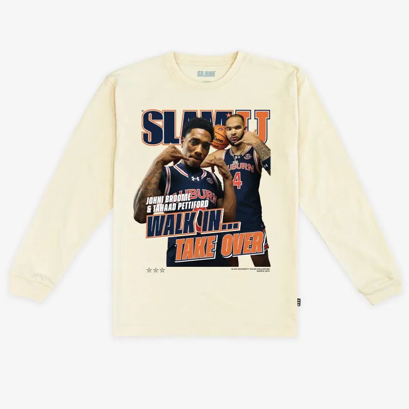 SLAM Cover L/S Tee - Auburn (SLAMU 7) made by Slam
