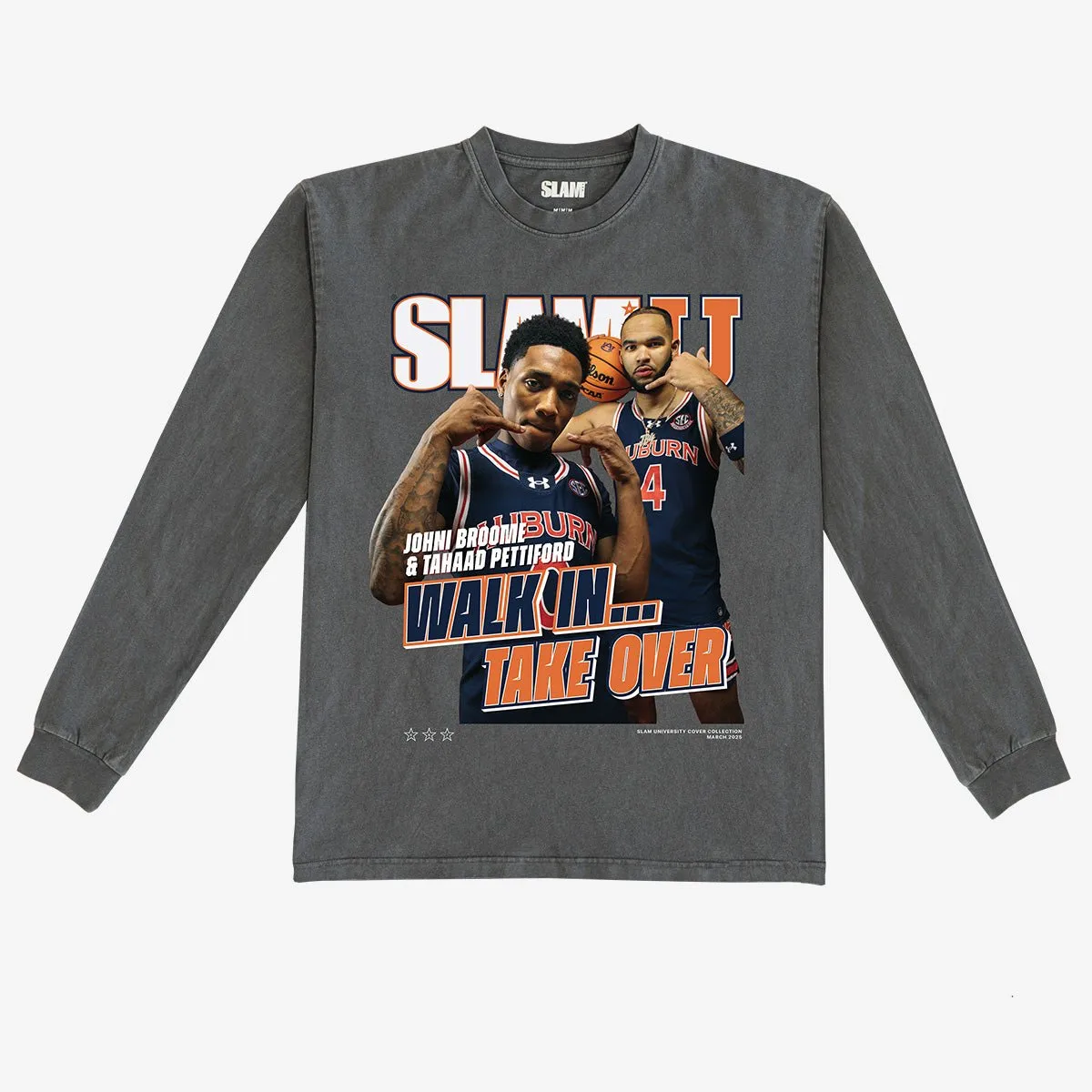 SLAM Cover L/S Tee - Auburn (SLAMU 7) sold by SLAM Goods product image thumbnail 2