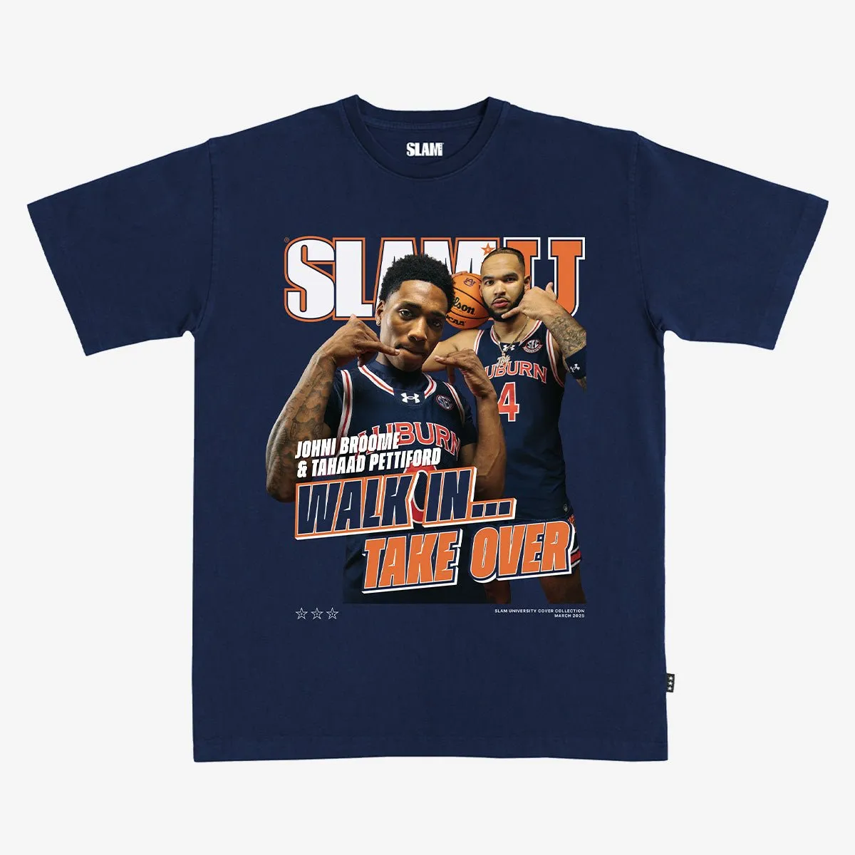 SLAM Cover Tee - Auburn (SLAMU 7) sold by SLAM Goods product image thumbnail 2