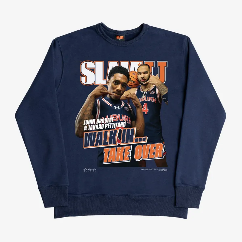 SLAM Cover Crewneck - Auburn (SLAMU 7) sold by SLAM Goods