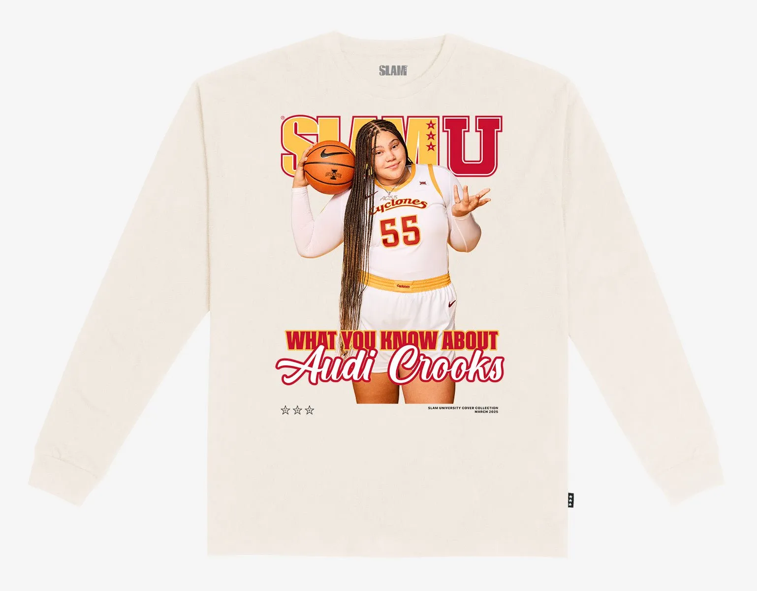 SLAM Cover L/S Tee - Audi Crooks (SLAMU 6) sold by SLAM Goods product image thumbnail 2