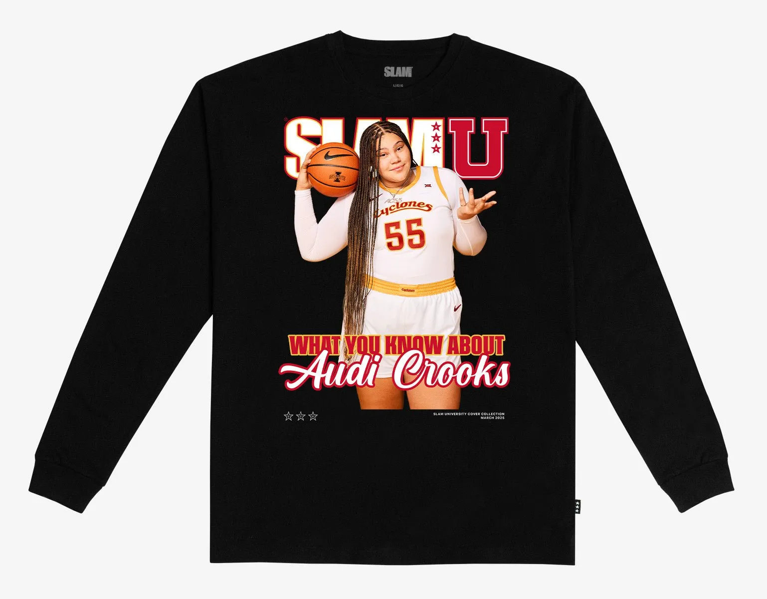 SLAM Cover L/S Tee - Audi Crooks (SLAMU 6) sold by SLAM Goods