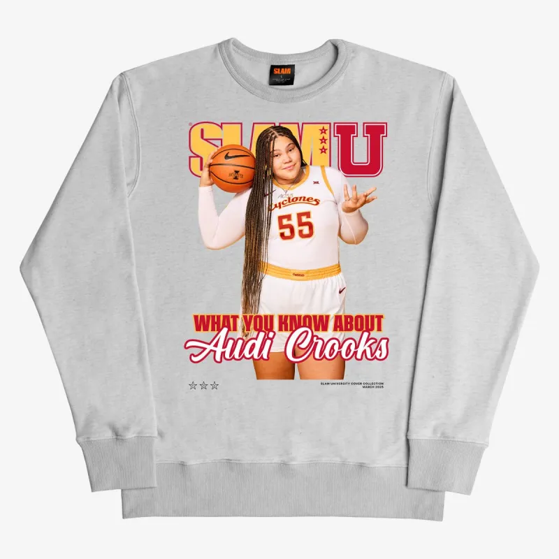 SLAM Cover Crewneck - Audi Crooks (SLAMU 6) sold by SLAM Goods