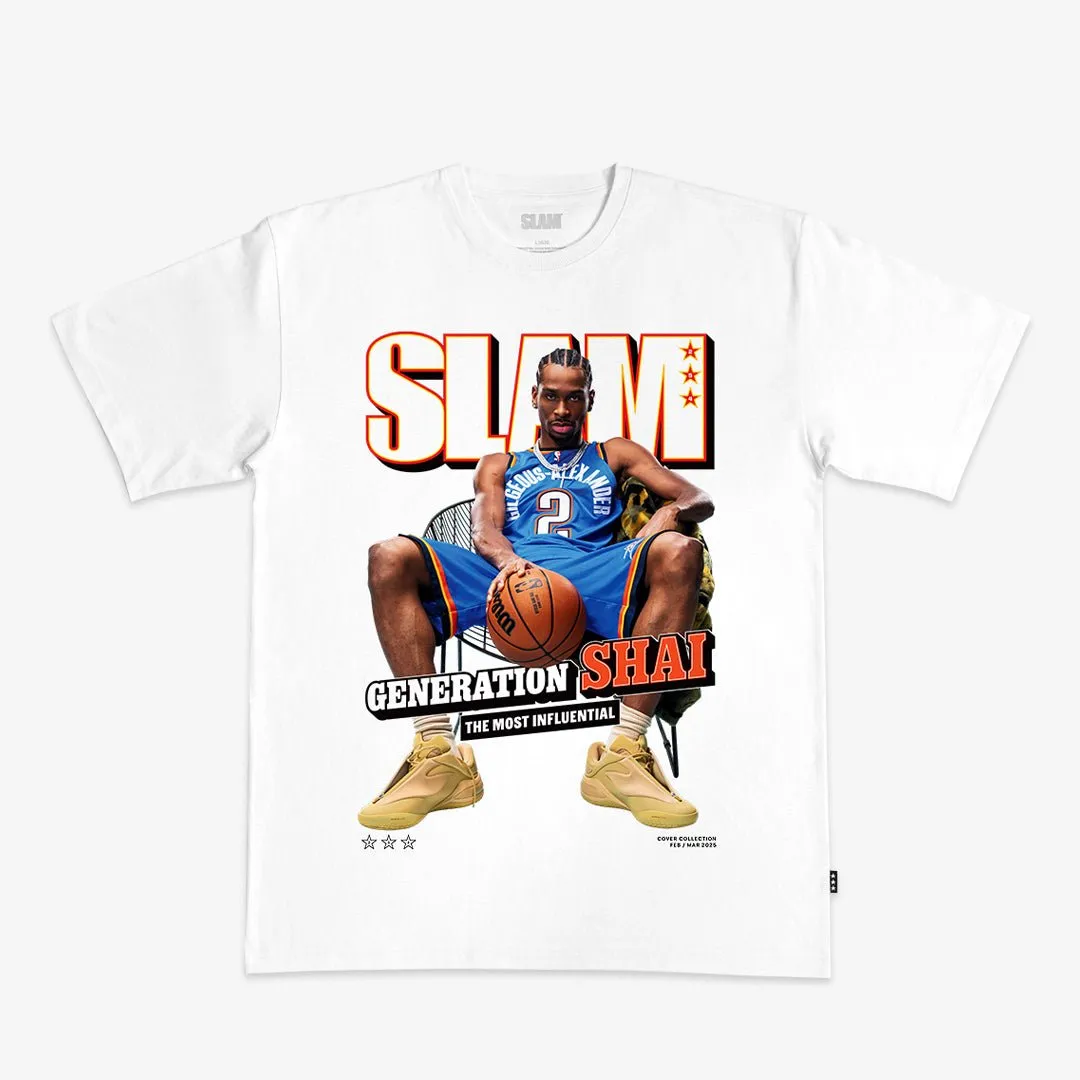 SLAM Cover Tee - Shai Gilgeous-Alexander (SLAM 254) sold by SLAM Goods product image thumbnail 2