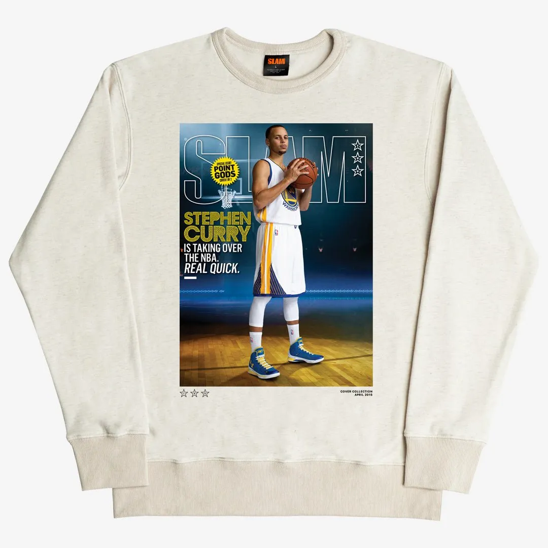 SLAM Cover Crewneck - Stephen Curry (SLAM 186) sold by SLAM Goods