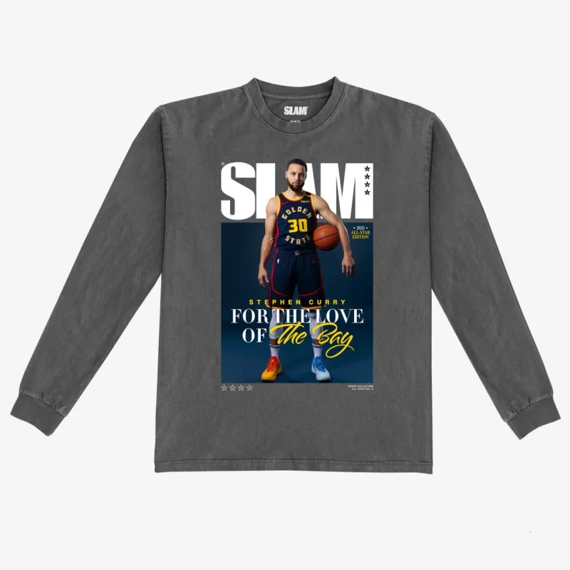 SLAM L/S Cover Tee - Stephen Curry (All-Star Vol 5) sold by SLAM Goods