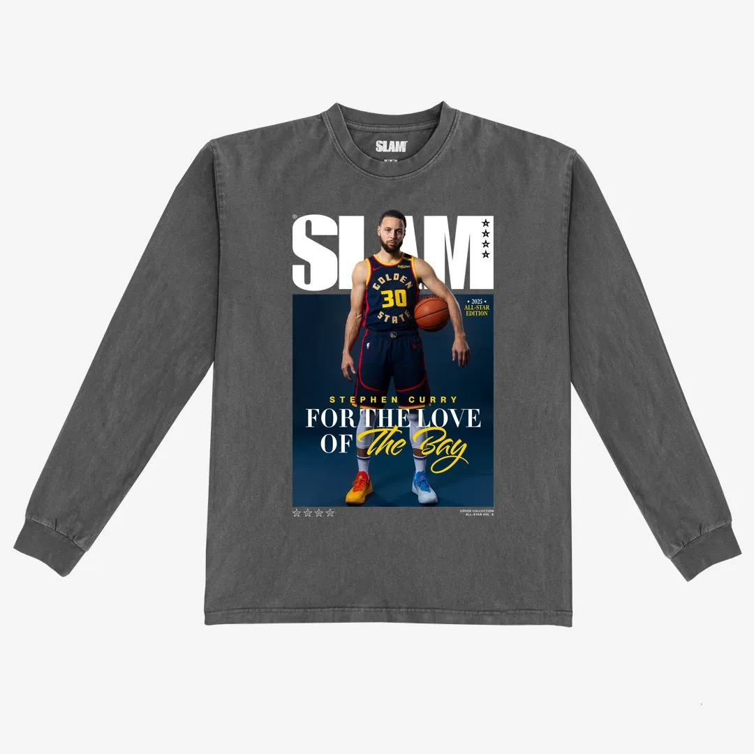 SLAM L/S Cover Tee - Stephen Curry (All-Star Vol 5) sold by SLAM Goods