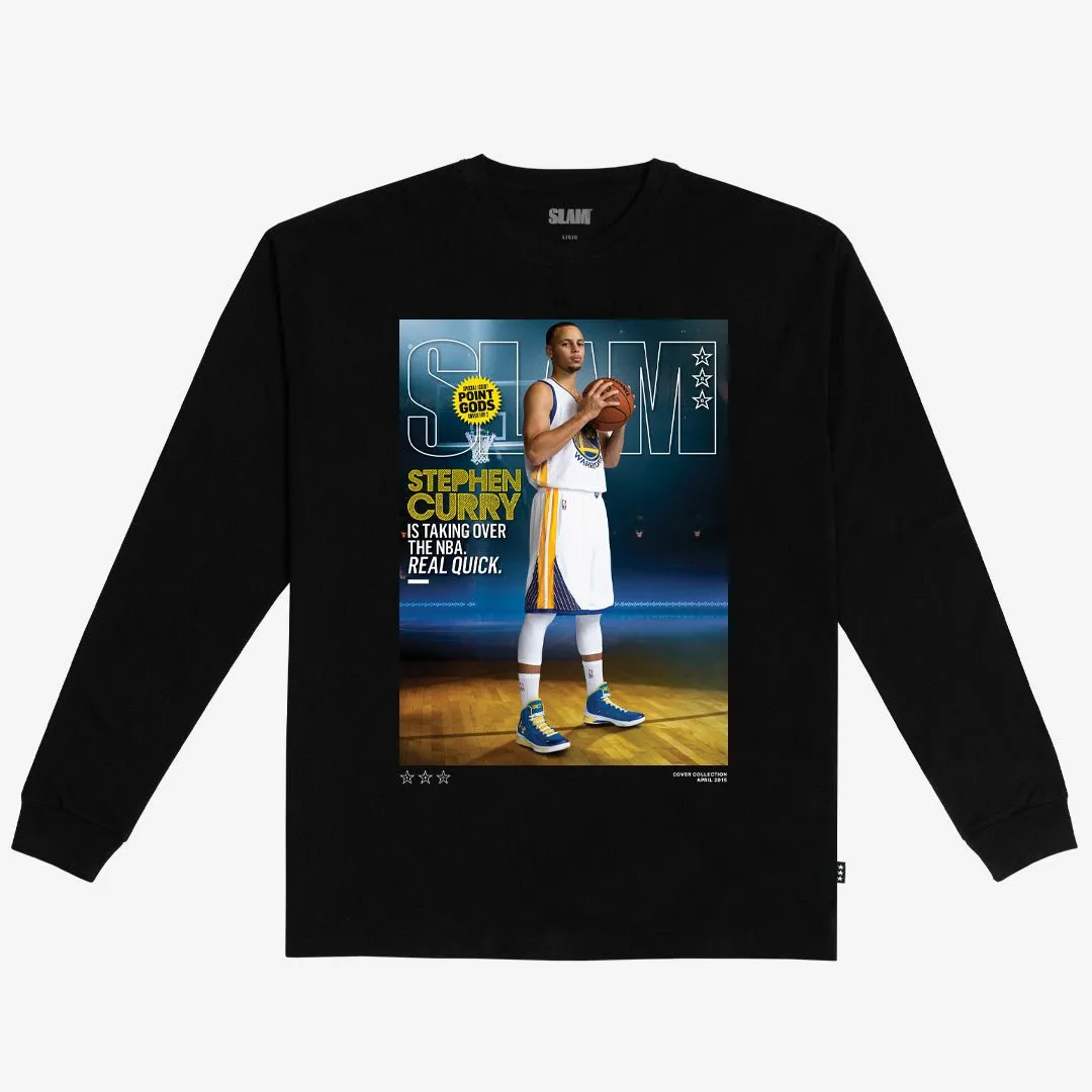 SLAM L/S Cover Tee - Stephen Curry (SLAM 186) sold by SLAM Goods